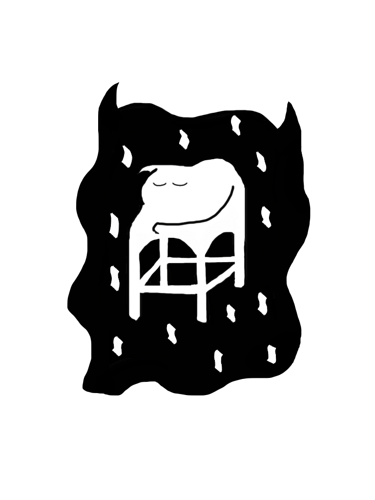 Cat sleeping on a chair