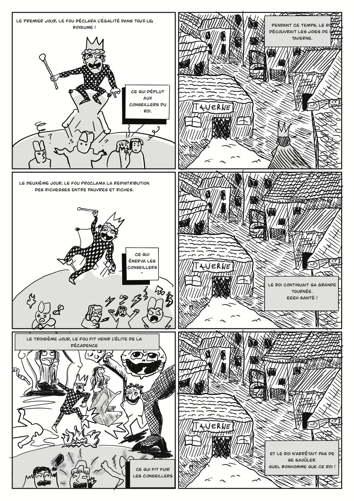 Le fou et le roi