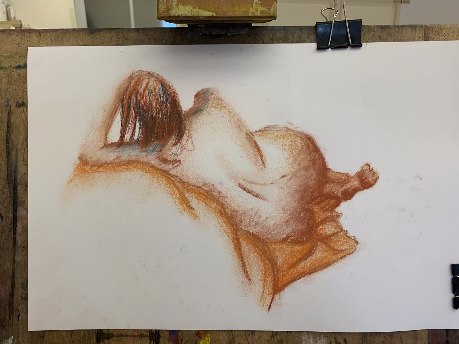 Etude modèle vivant