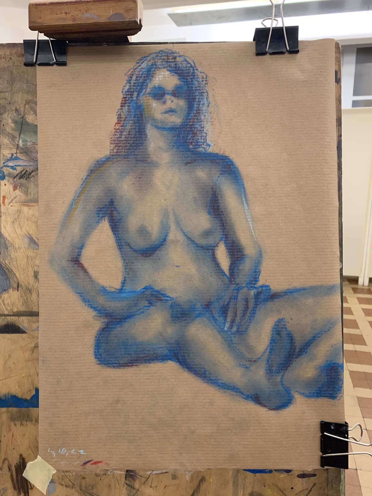 Etude modèle vivant