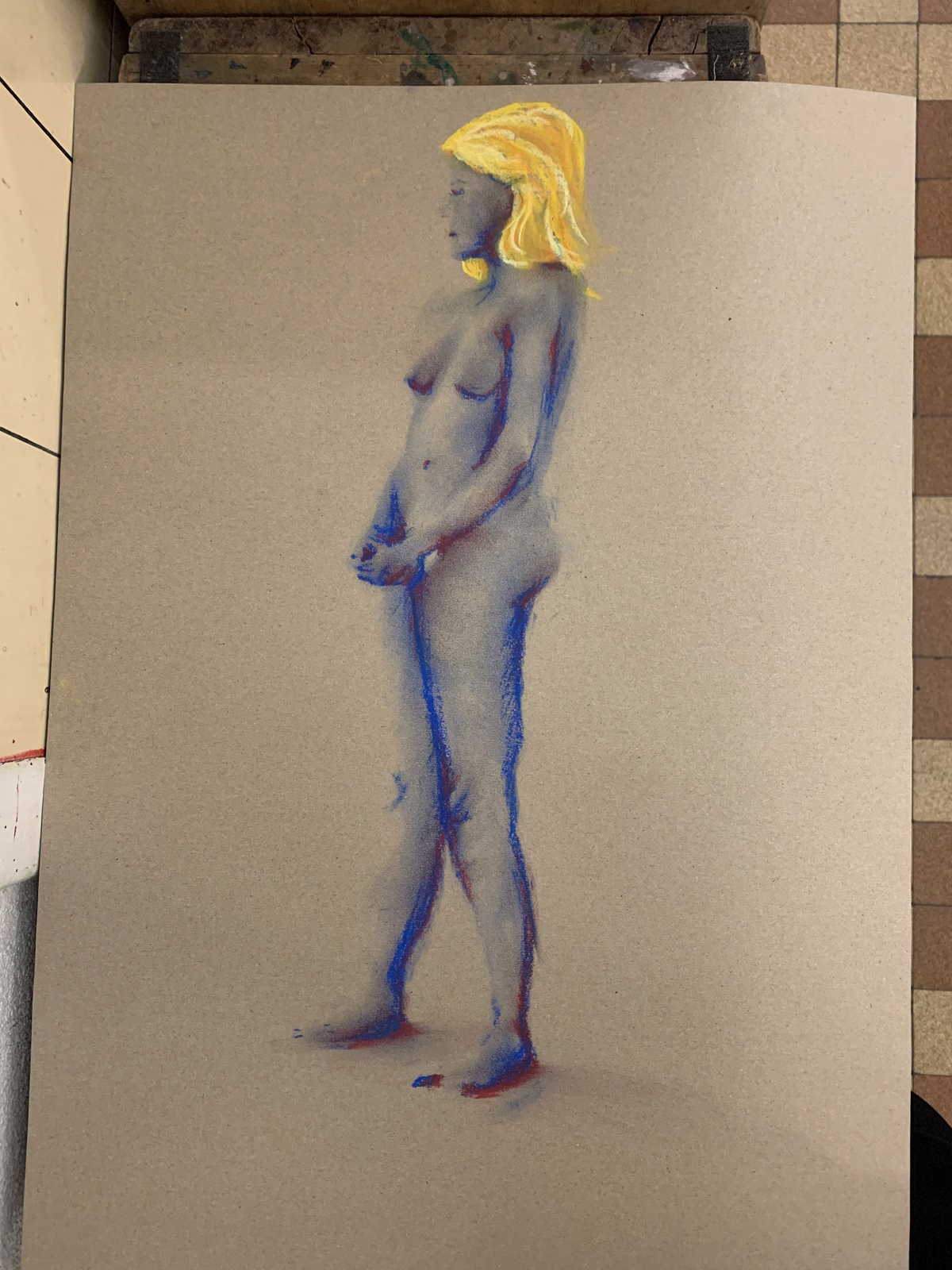Etude modèle vivant