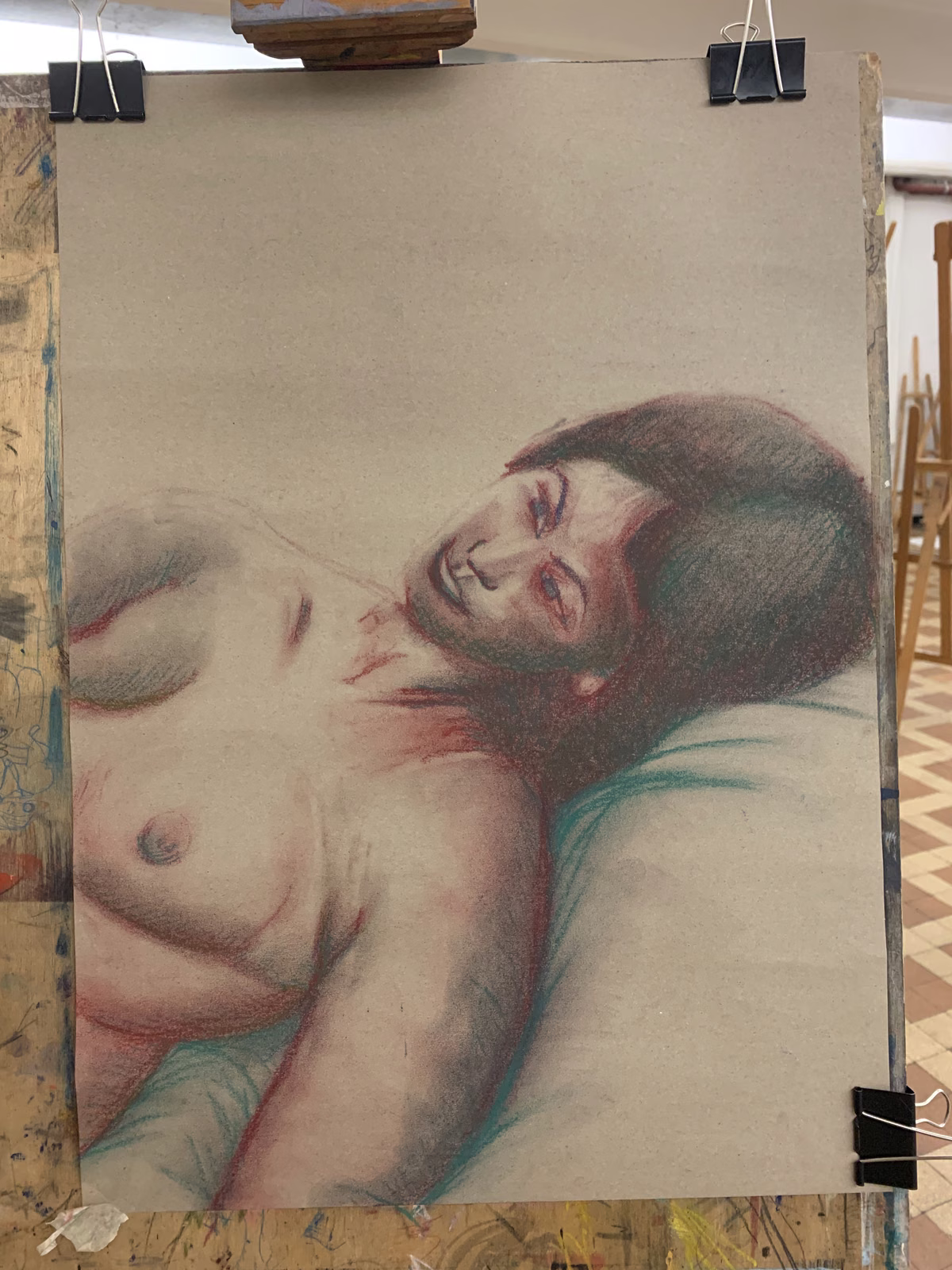 Etude modèle vivant