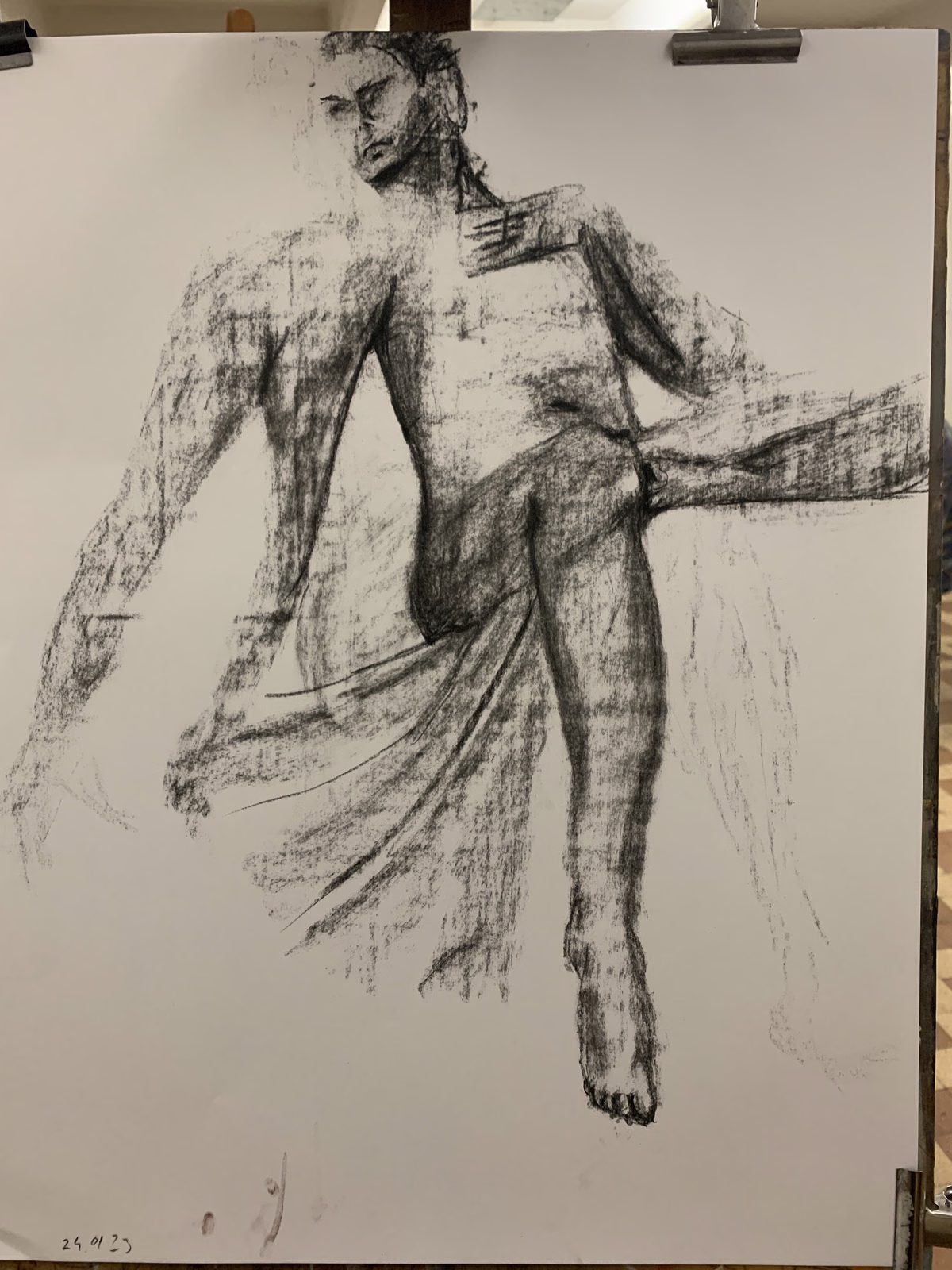 Etude modèle vivant