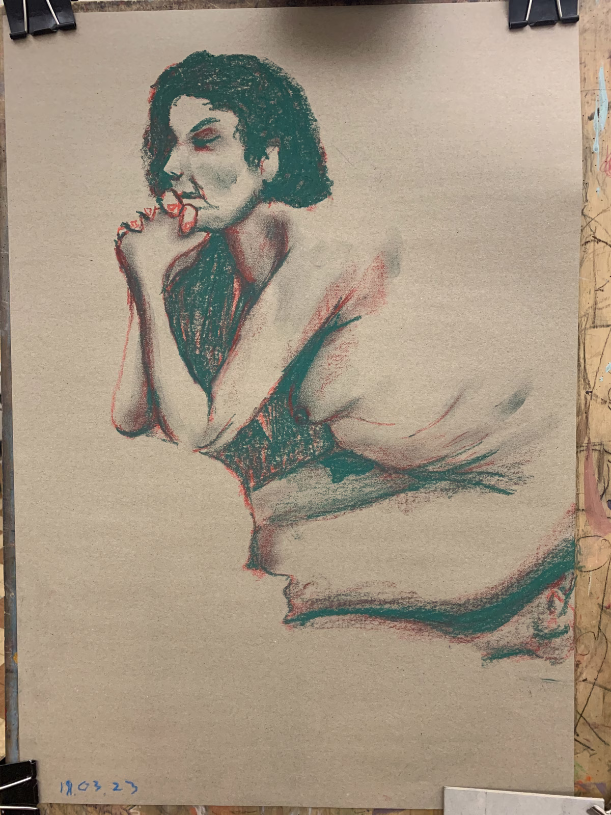 Etude modèle vivant