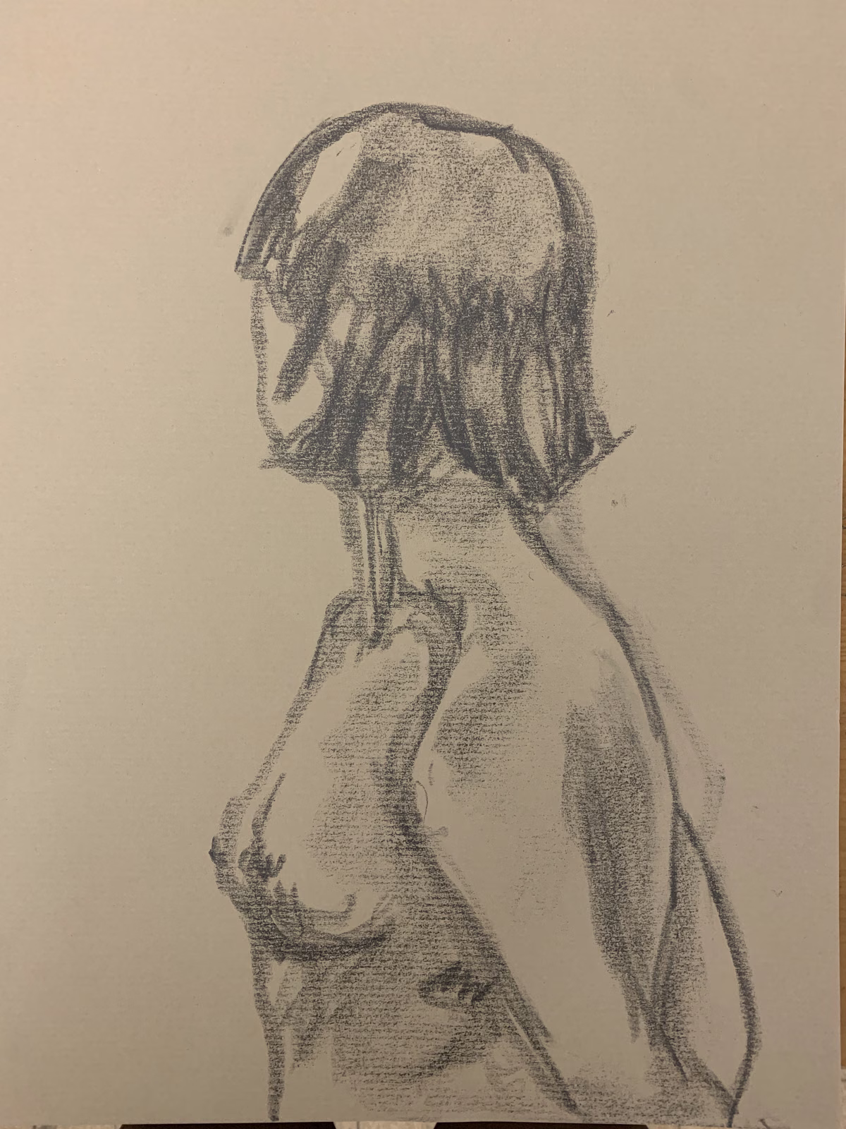 Etude modèle vivant