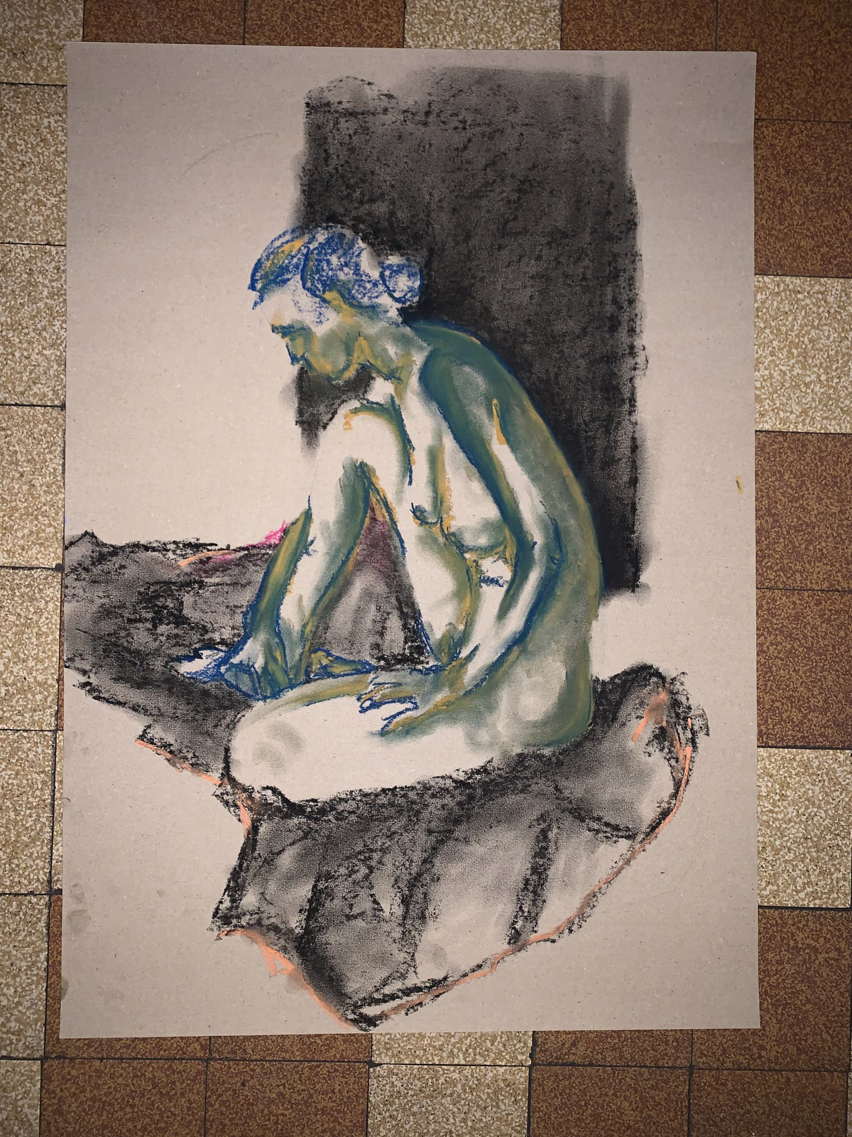 Etude modèle vivant