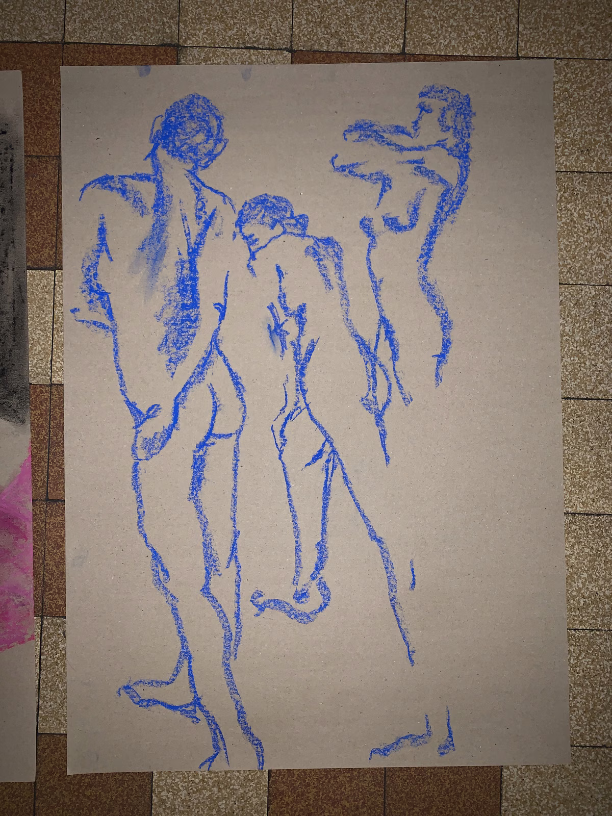Etude modèle vivant