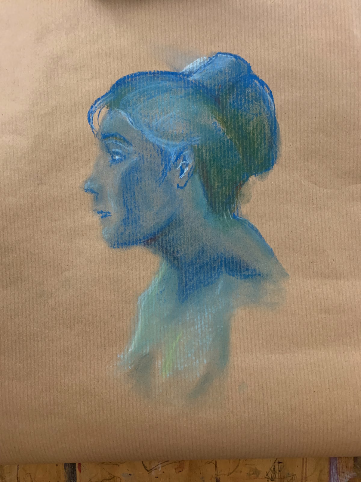 Etude modèle vivant