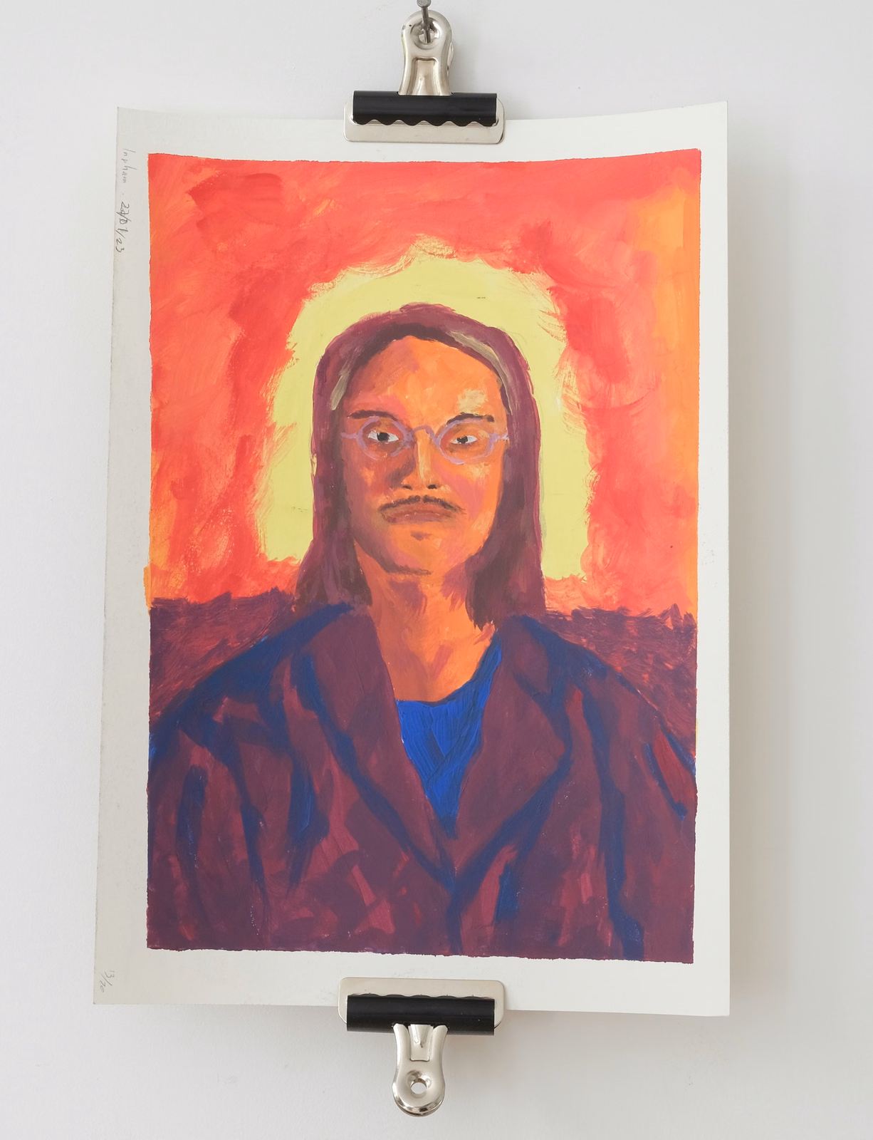 Autoportrait sévère
